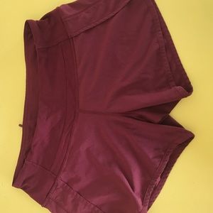 Gently used lululemon speed times 2.5" shorts